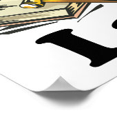 法信じ則に従う ポスター (角)