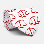 法務はかりで測弁護士法廷ネクタイの赤 ネクタイ (ロール)