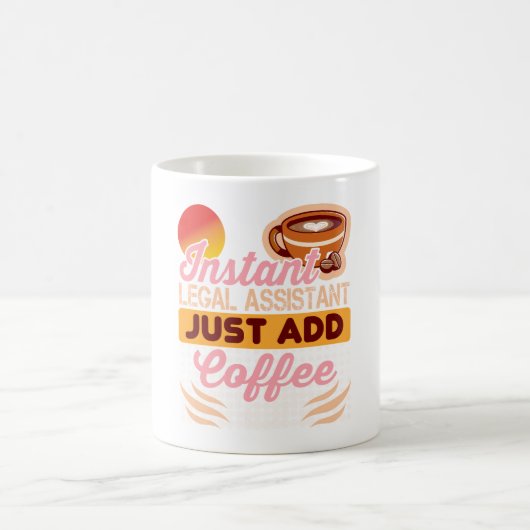 法務アシスタント コーヒーマグ 楽しいギフト コーヒーマグカップ (中央)