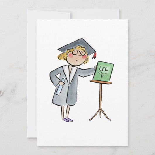 法務コース 招待状 (正面)