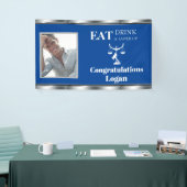 法務弁護士はかりで測卒業 横断幕 (トレードショー)