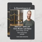 法務招待状弁護士法法 招待状 (正面/裏面)