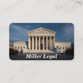 法務/弁護士/弁護士名刺 名刺 (正面)