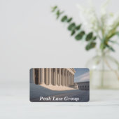 法務/弁護士/弁護士 名刺 (スタンド正面)