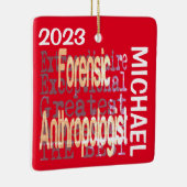 法医人類学者カスタム超常現象 セラミックオーナメント (右)