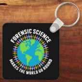 法医学が世界を動かす キーホルダー (裏面)