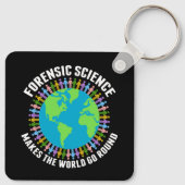 法医学が世界を動かす キーホルダー (裏面)