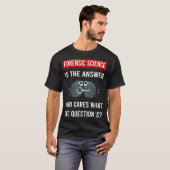 法医学の答え Tシャツ (正面フル)