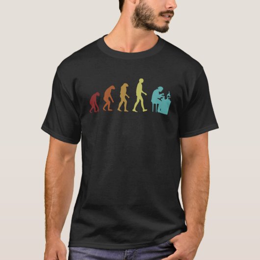 法医学の進化心理学 科学捜査官 Tシャツ (正面)