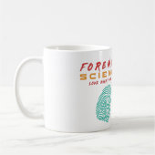 法医学は何をするのが好き – #lablifeコーヒー コーヒーマグカップ (左)