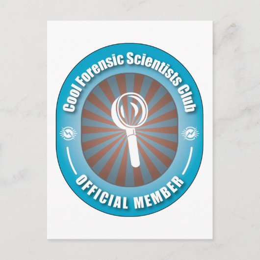 法医学クール科学者会 ポストカード (正面)