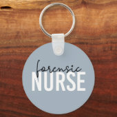 法医学ナース |法医学の看護ギフト キーホルダー (正面)