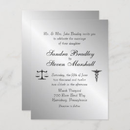 法医学ユニオン結婚式招待状 招待状