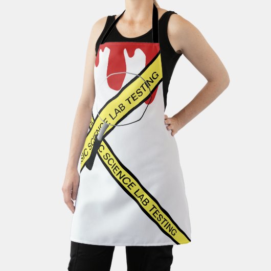 法医学ラボ先生試験授業エプロン エプロン (インサイチュ)