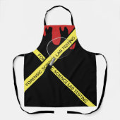 法医学ラボ先生試験授業エプロン エプロン (正面)