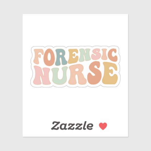 法医学的ナースギフト矯正法医学的看護 シール (シート)