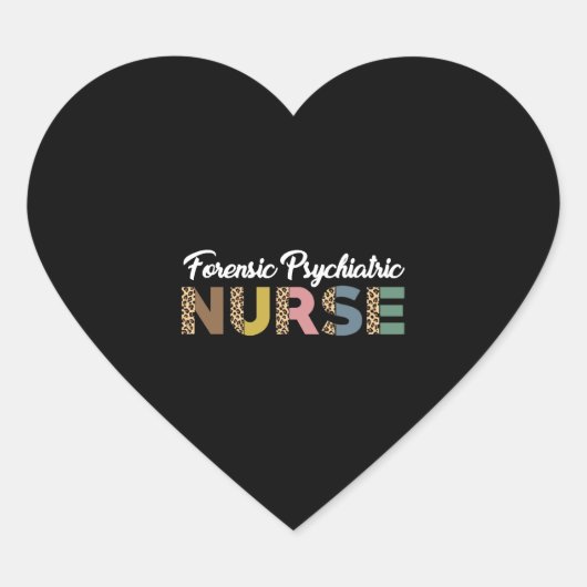 法医学的精神医学ナース ハートシール (正面)