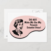 法医学者の声 ポストカード (正面/裏面)