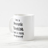 法医学者 コーヒーマグカップ (正面左)