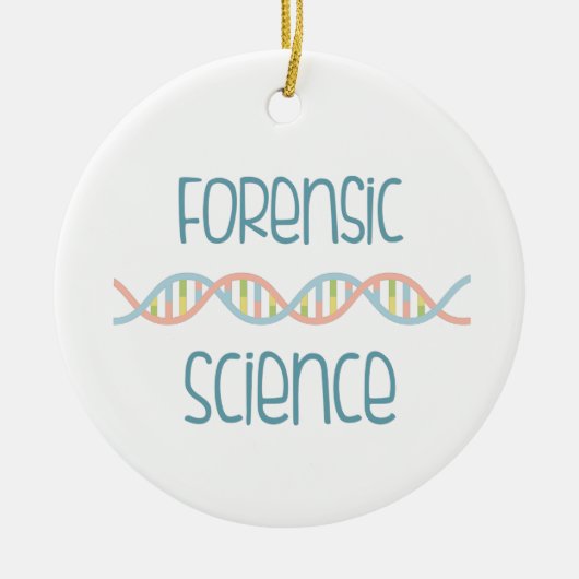 法医学 セラミックオーナメント (正面)