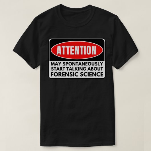 法医学 Tシャツ (デザイン正面)