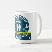 法医科学犯罪捜査官 コーヒーマグカップ (正面右)