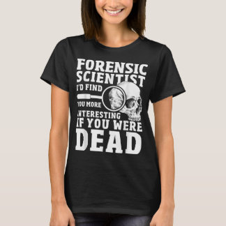 法医科学者犯罪シーンおもしろい法医学Sci Tシャツ