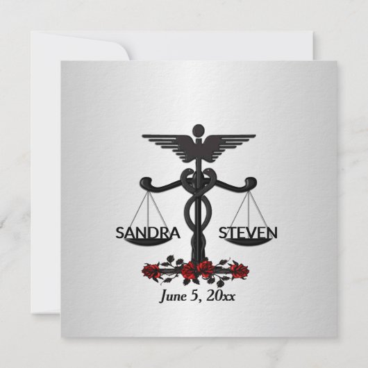 法医組合レッドローズ 招待状 (裏面)