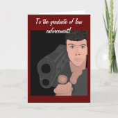 法執行カードを卒業した者に カード (正面)