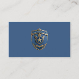 法執行保安官副署 名刺