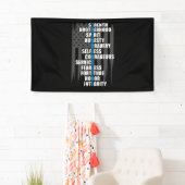 法執行国旗警察の感謝 横断幕 (インサイチュ)