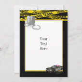 法執行招待状 招待状 (正面)