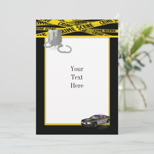 法執行招待状 招待状 (スタンド正面)