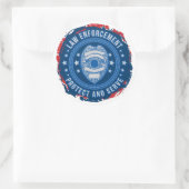 法執行標章 ラウンドシール (バッグ)