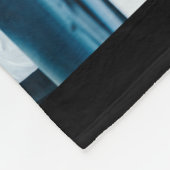 法執行機関6写真警察の退職 フリースブランケット (角)