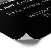 法執行機関 ポスター (角)