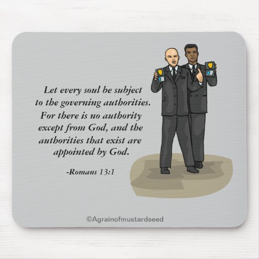 法執行機関 マウスパッド (正面)