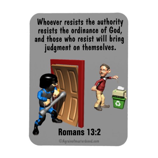 法執行機関 マグネット (縦)