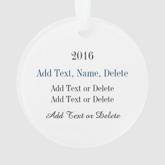 法執行機関 – 警察 – ありがとう オーナメント (裏面)