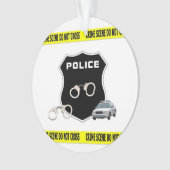 法執行犯罪現場   オーナメント (正面)