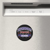 法執行用おばあ誇りを持ったちゃん マグネット (インサイチュ (食洗機))