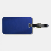 法執行米国旗ブルーストライプ ラゲッジタグ (裏面横)