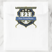 法執行紋章 スクエアシール (バッグ)