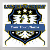 法執行紋章 ポスター (正面)