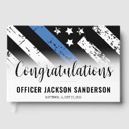 法執行警察署退職パーティー ゲストブック