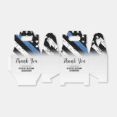 法執行警察署退職パーティー フェイバーボックス (折り畳みなし)