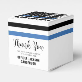 法執行警察署退職パーティー フェイバーボックス