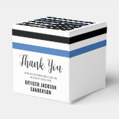 法執行警察署退職パーティー フェイバーボックス (裏面サイド)