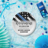 法執行警察署退職パーティー ペーパープレート (パーティー)