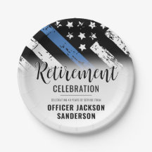 法執行警察署退職パーティー